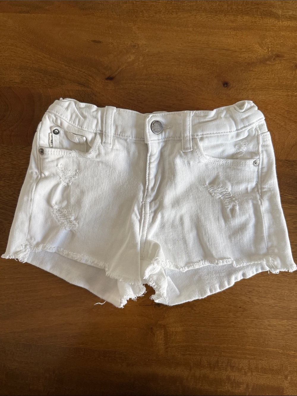 DL1961 White Denim Shorts Sz 8